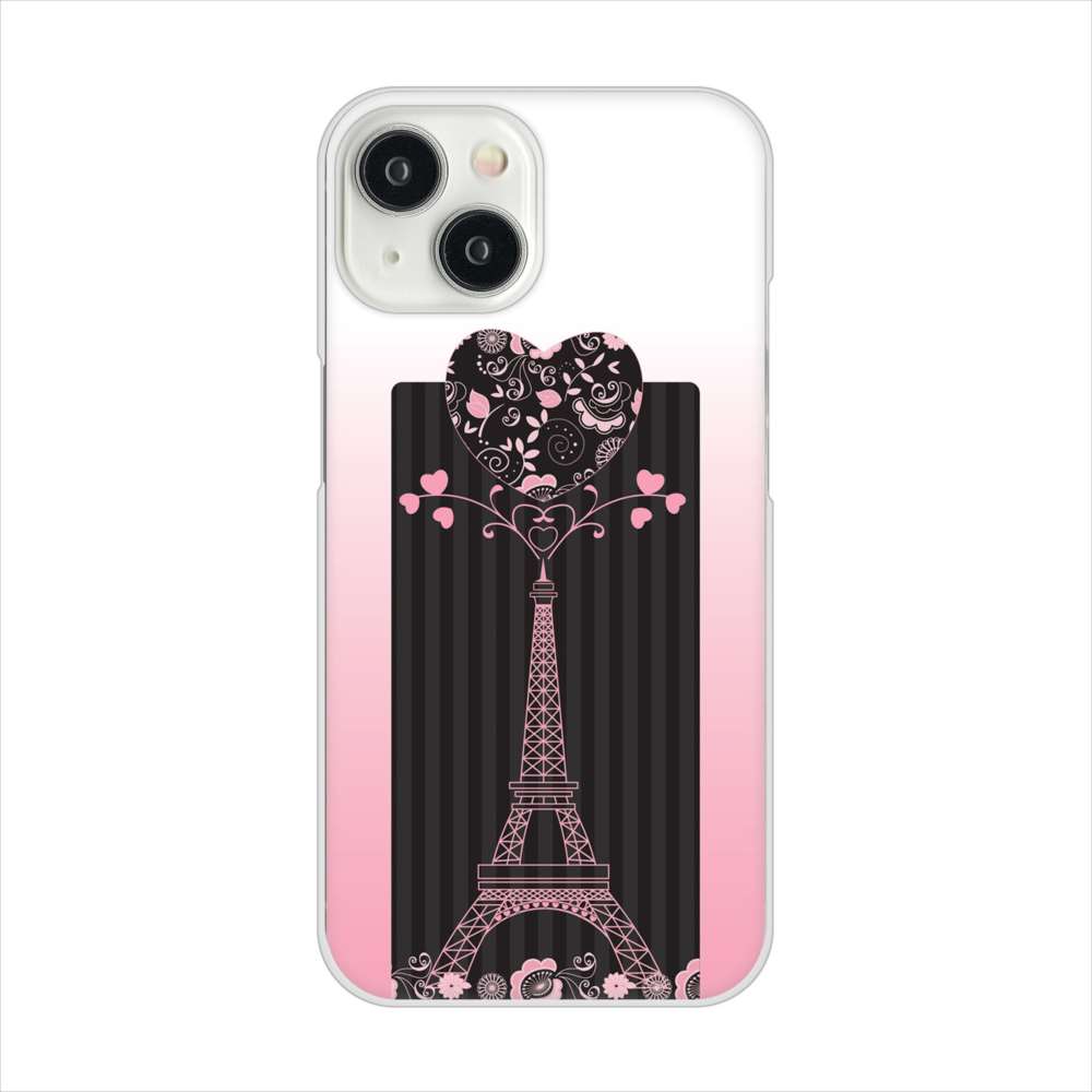iPhone15 高画質仕上げ 背面印刷 ハードケースLOVE フランス