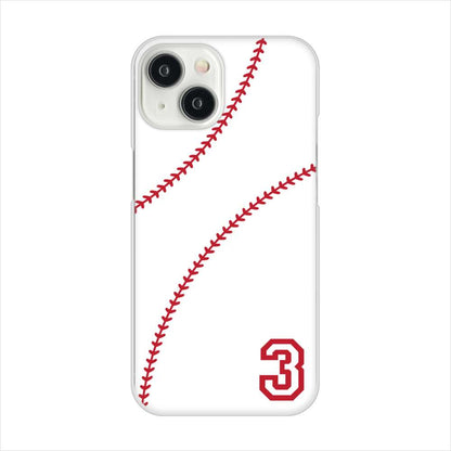 iPhone15 高画質仕上げ 背面印刷 ハードケースbaseball