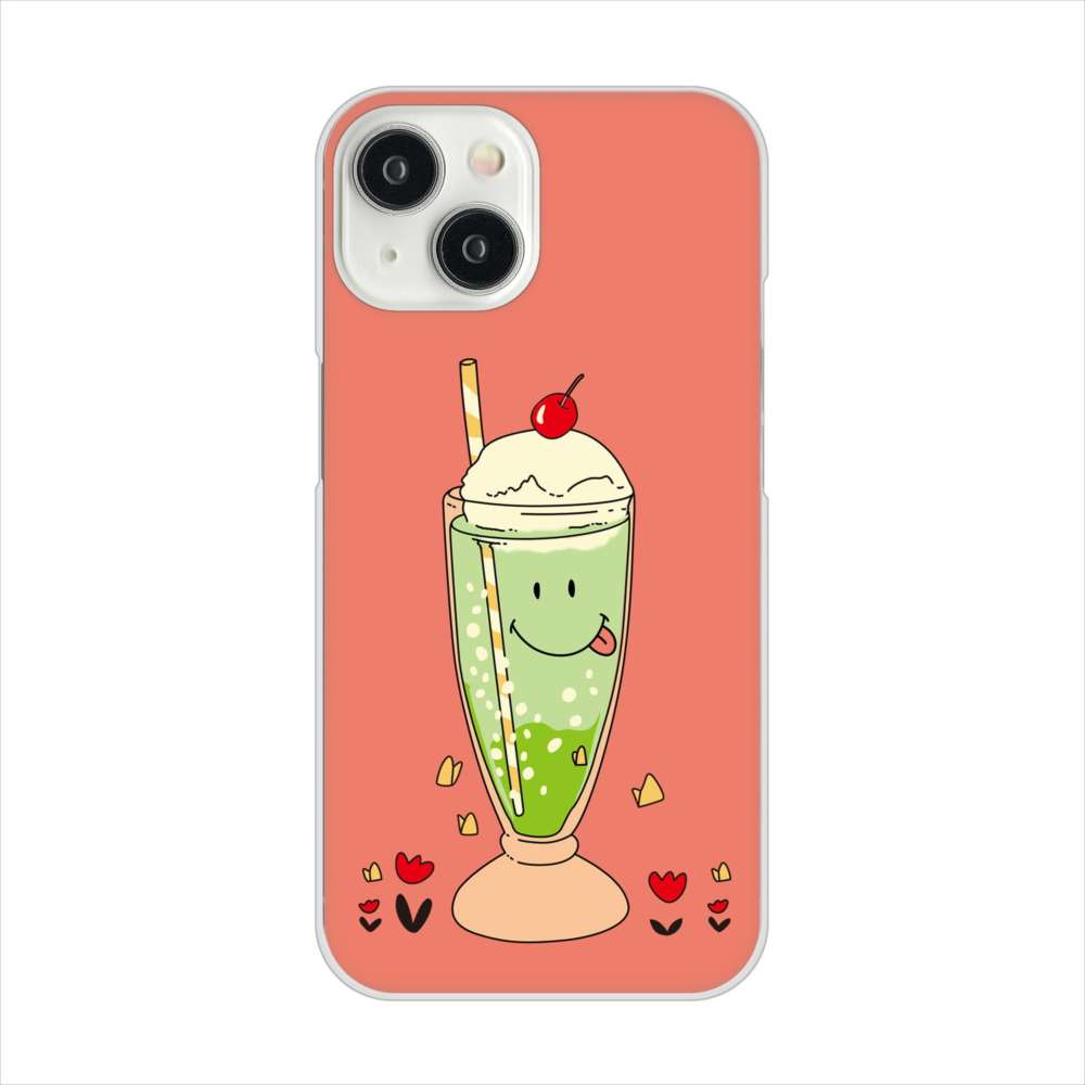 iPhone15 高画質仕上げ 背面印刷 ハードケーススイーツイラスト