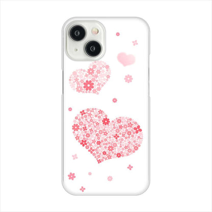 iPhone15 高画質仕上げ 背面印刷 ハードケースビッグハート