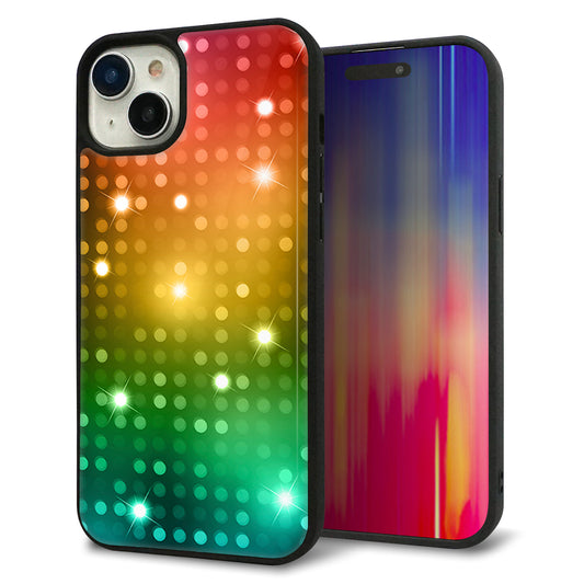 iPhone15 Plus 強化ガラス＆TPUスマホケース ガラプリ【419 フラッシュタワー】