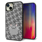 iPhone15 Plus 強化ガラス＆TPUスマホケース ガラプリ【HA246 もちねこ サバトラ】
