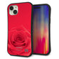iPhone15 Plus スマホケース 「SEA Grip」 グリップケース Sライン 【395 赤いバラ】 UV印刷