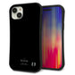 iPhone15 Plus スマホケース 「SEA Grip」 グリップケース Sライン 【KM911 ポップカラー(ブラック)】 UV印刷