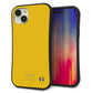 iPhone15 Plus スマホケース 「SEA Grip」 グリップケース Sライン 【KM920 レトロカラー(マスタード)】 UV印刷