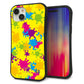 iPhone15 Plus スマホケース 「SEA Grip」 グリップケース Sライン 【MA879 ペイントイエロー】 UV印刷