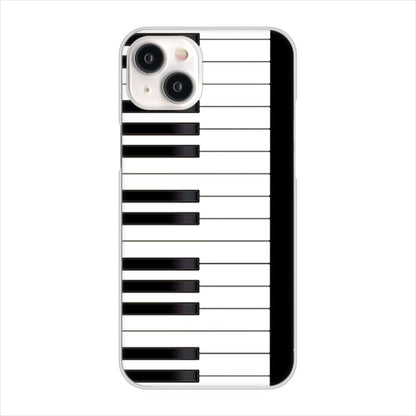 iPhone15 Plus 高画質仕上げ 背面印刷 ハードケースピアノ