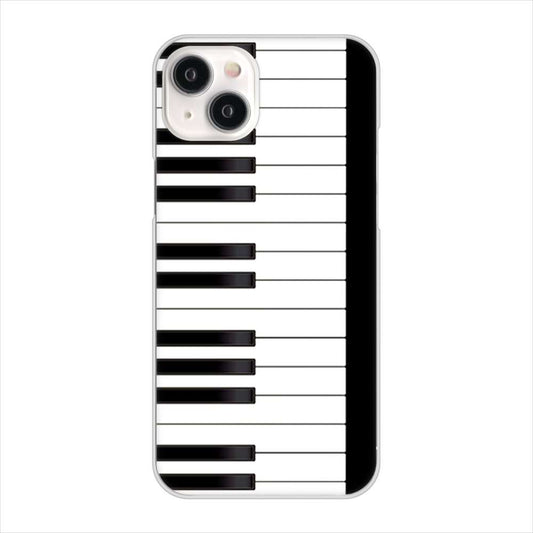 iPhone15 Plus 高画質仕上げ 背面印刷 ハードケースピアノ