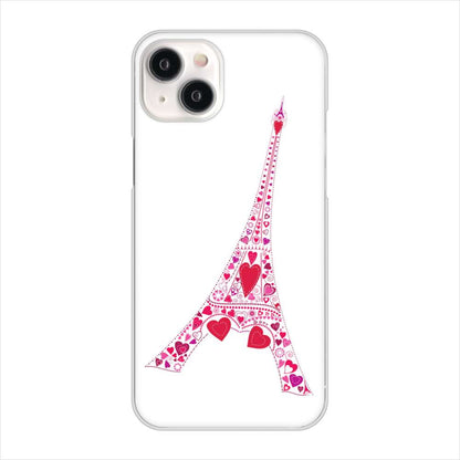 iPhone15 Plus 高画質仕上げ 背面印刷 ハードケースLOVE フランス