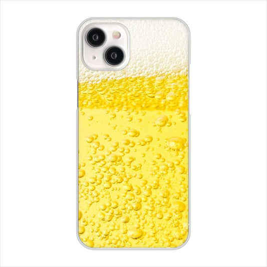 iPhone15 Plus 高画質仕上げ 背面印刷 ハードケース生ビール