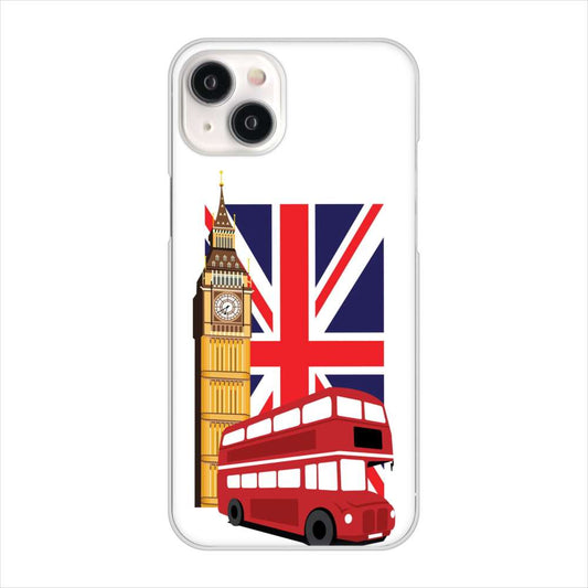 iPhone15 Plus 高画質仕上げ 背面印刷 ハードケースイギリスの風景