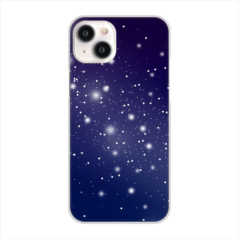 iPhone15 Plus 高画質仕上げ 背面印刷 ハードケース 【1271 天空の川】
