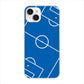 iPhone15 Plus 高画質仕上げ 背面印刷 ハードケース 【IB922 SOCCER_ピッチ】
