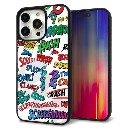iPhone15 Pro Max 強化ガラス＆TPUスマホケース ガラプリ【271 アメリカン キャッチコピー】