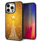 iPhone15 Pro Max 強化ガラス＆TPUスマホケース ガラプリ【590 光の塔】