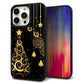 iPhone15 Pro Max 強化ガラス＆TPUスマホケース ガラプリ【721 その他のカラークリスマスツリー】