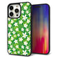 iPhone 15 Pro Max 強化ガラス＆TPUスマホケース ガラプリ【760 ジャスミンの花畑】