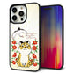 iPhone15 Pro Max 強化ガラス＆TPUスマホケース ガラプリ【HA251 虎と鶴】