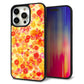 iPhone 15 Pro Max 強化ガラス＆TPUスマホケース ガラプリ【SC867 リバティプリント フルールドパルファン（イエロー）】