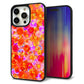 iPhone 15 Pro Max 強化ガラス＆TPUスマホケース ガラプリ【SC871 リバティプリント フルールドパルファン（レッド）】