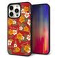 iPhone15 Pro Max 強化ガラス＆TPUスマホケース ガラプリ【SC885 ハワイアンアロハレトロ（レッド）】