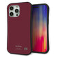 iPhone15 Pro Max スマホケース 「SEA Grip」 グリップケース Sライン 【KM919 レトロカラー(バーガンディー)】 UV印刷