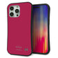 iPhone15 Pro Max スマホケース 「SEA Grip」 グリップケース Sライン 【KM921 レトロカラー(ダークピンク)】 UV印刷
