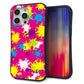 iPhone15 Pro Max スマホケース 「SEA Grip」 グリップケース Sライン 【MA876 ペイントピンク】 UV印刷