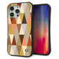 iPhone15 Pro Max スマホケース 「SEA Grip」 グリップケース Sライン 【MG802 マルチブラウン】 UV印刷