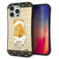 iPhone15 Pro Max スマホケース 「SEA Grip」 グリップケース Sライン 【TA001 コーギー 畳】 UV印刷