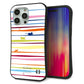 iPhone15 Pro Max スマホケース 「SEA Grip」 グリップケース Sライン 【YA893 ストライプネコ02 L】 UV印刷