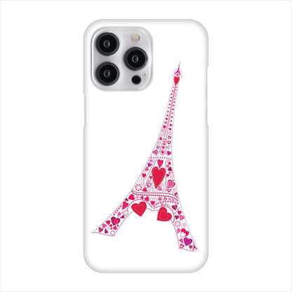 iPhone15 Pro Max 高画質仕上げ 背面印刷 ハードケースLOVE フランス
