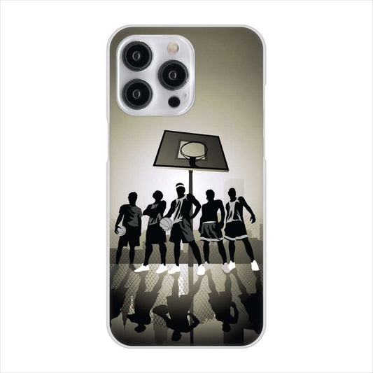 iPhone15 Pro Max 高画質仕上げ 背面印刷 ハードケース 【389 クールバスケ】