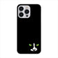 iPhone15 Pro Max 高画質仕上げ 背面印刷 ハードケース 【398 黒ネコ】
