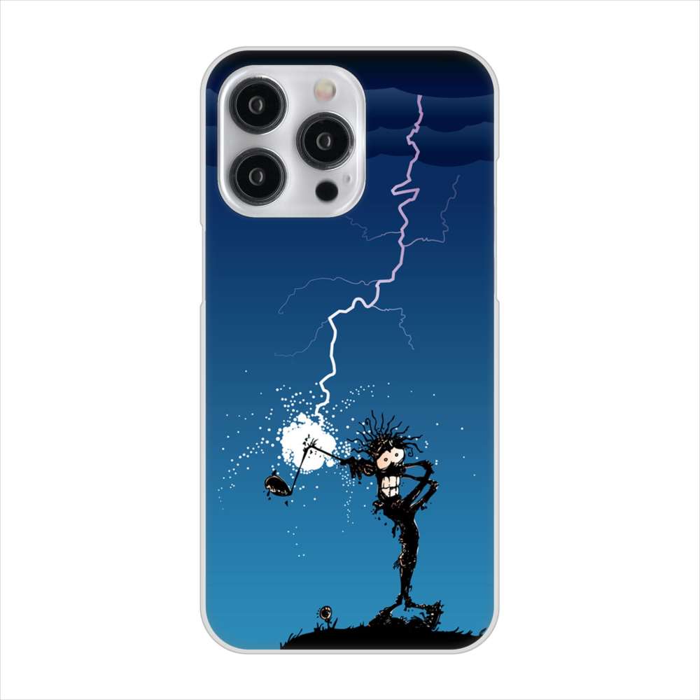 iPhone15 Pro Max 高画質仕上げ 背面印刷 ハードケース 【417 ゴルファーの苦難】