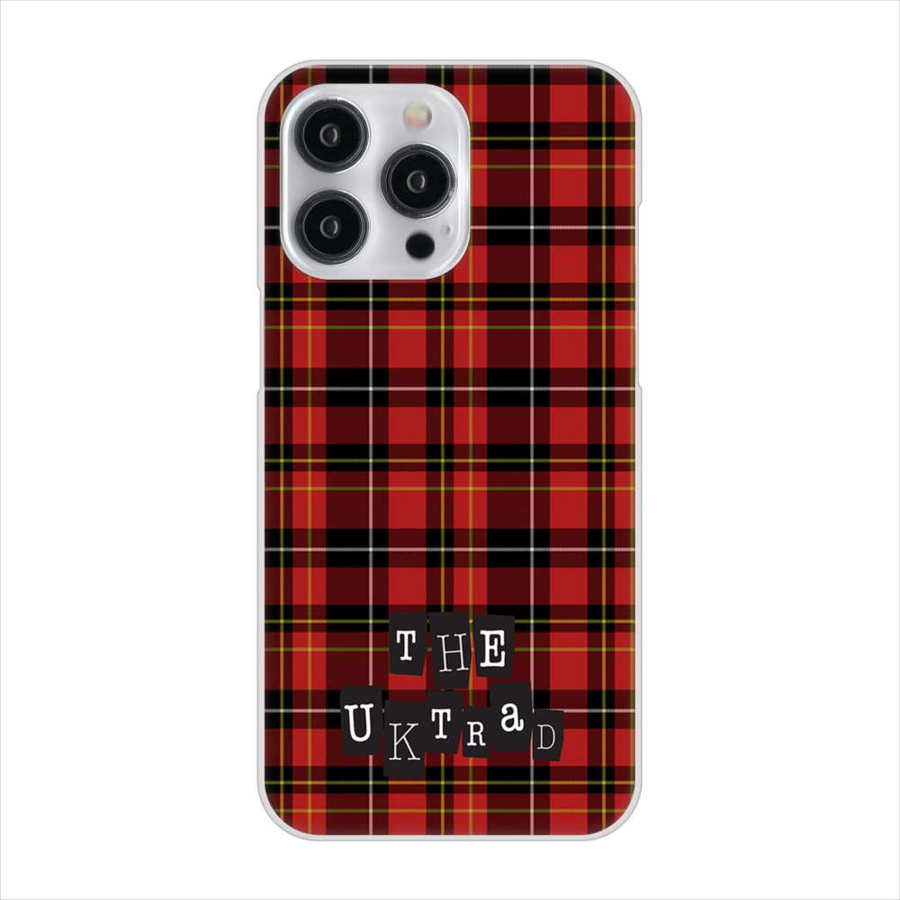 iPhone15 Pro Max 高画質仕上げ 背面印刷 ハードケース 【547 THEチェック】