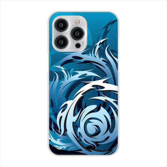 iPhone15 Pro Max 高画質仕上げ 背面印刷 ハードケース 【731 ドラゴンサークル】
