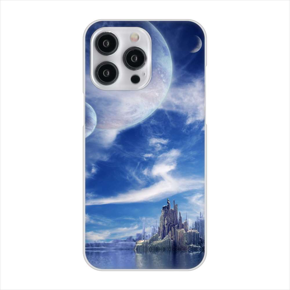 iPhone15 Pro Max 高画質仕上げ 背面印刷 ハードケース 【1270 広がる宇宙】