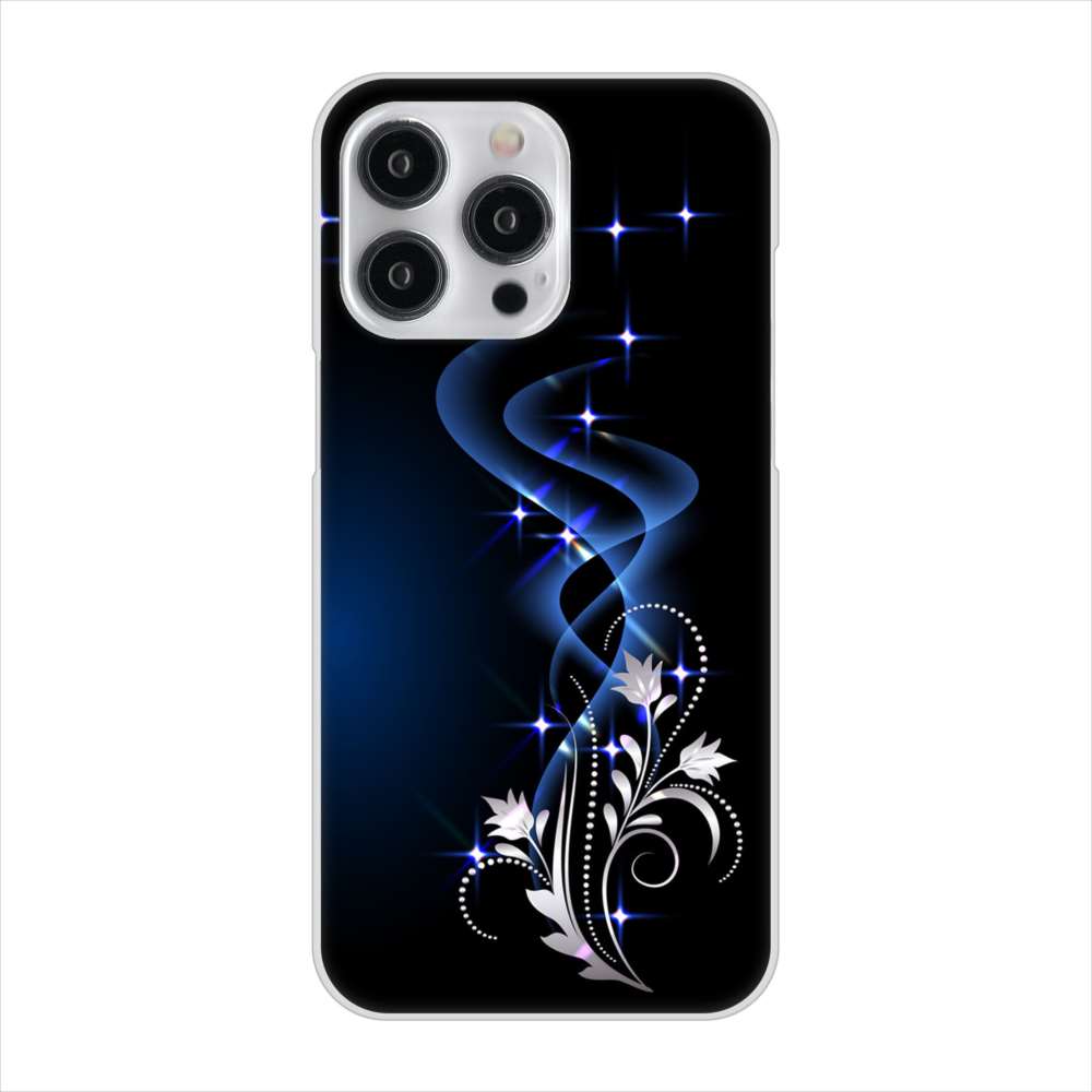 iPhone15 Pro Max 高画質仕上げ 背面印刷 ハードケース 【1278 華より昇る流れ】