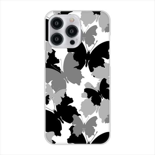 iPhone15 Pro Max 高画質仕上げ 背面印刷 ハードケース 【1336 夜の蝶】