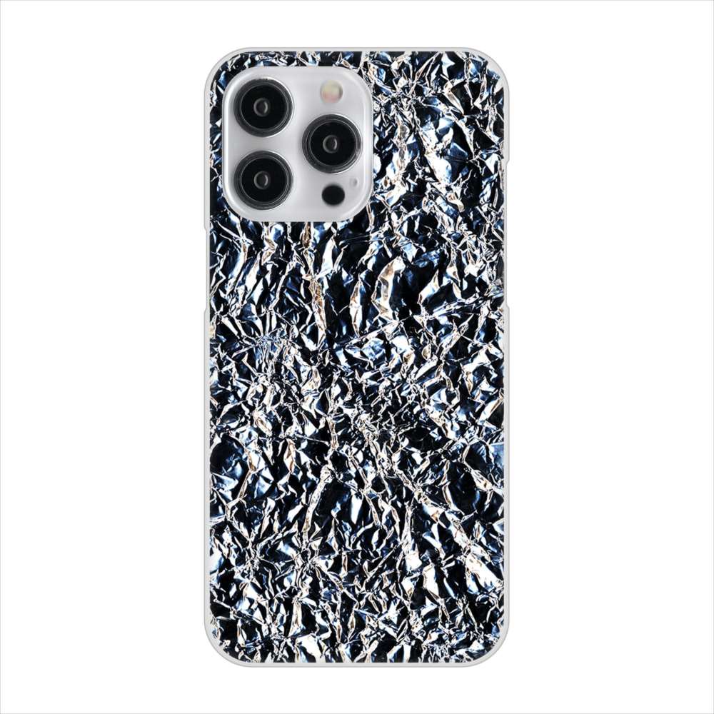 iPhone15 Pro Max 高画質仕上げ 背面印刷 ハードケース 【EK835 スタイリッシュアルミシルバー】