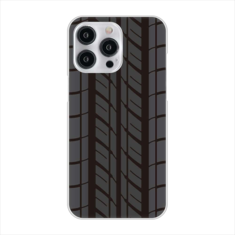 iPhone15 Pro Max 高画質仕上げ 背面印刷 ハードケース 【IB931 タイヤ】