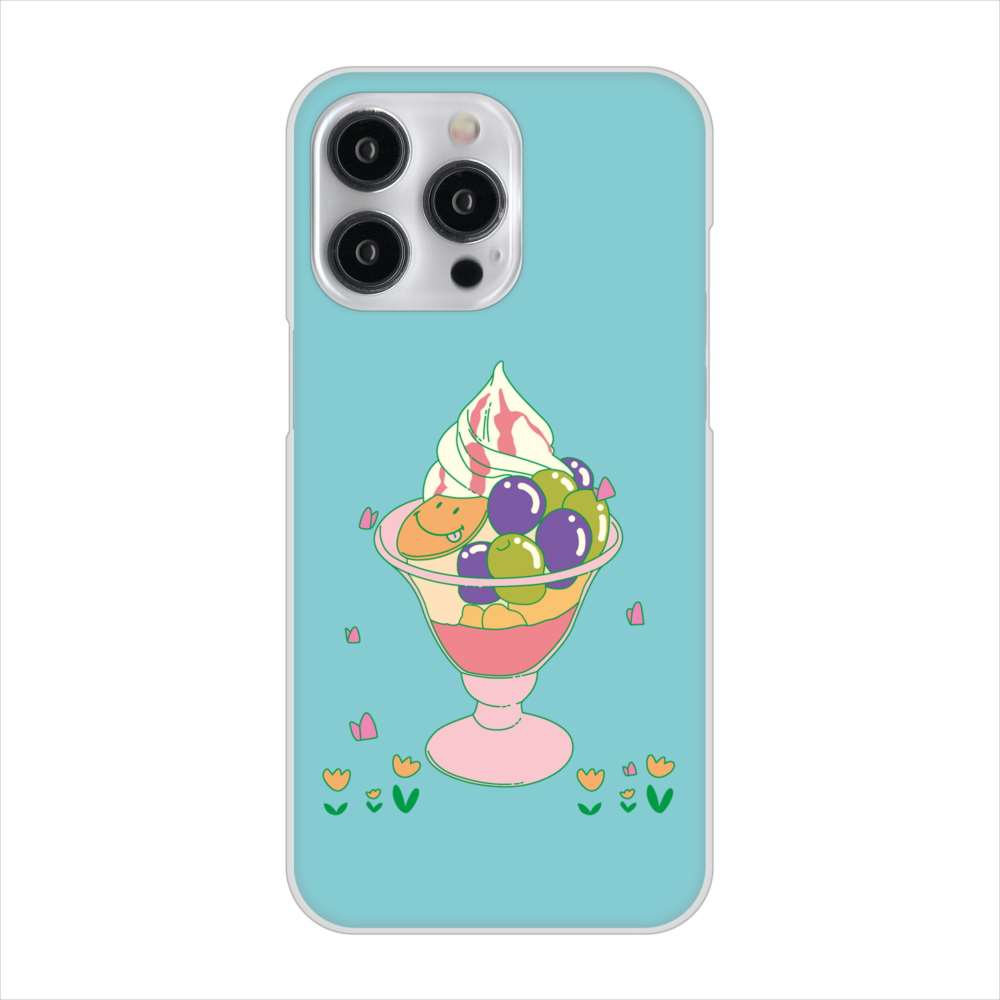iPhone15 Pro Max 高画質仕上げ 背面印刷 ハードケーススイーツイラスト