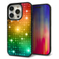 iPhone15 Pro 強化ガラス＆TPUスマホケース ガラプリ【419 フラッシュタワー】