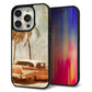 iPhone15 Pro 強化ガラス＆TPUスマホケース ガラプリ【620 憧れの時-CAR】