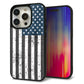 iPhone15 Pro 強化ガラス＆TPUスマホケース ガラプリ【EK864 アメリカンフラッグビンテージ】
