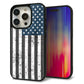 iPhone 15 Pro 強化ガラス＆TPUスマホケース ガラプリ【EK864 アメリカンフラッグビンテージ】