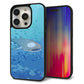 iPhone15 Pro 強化ガラス＆TPUスマホケース ガラプリ【HA256 ポケットアクアリウム ジンベエザメ】