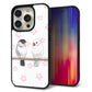 iPhone15 Pro 強化ガラス＆TPUスマホケース ガラプリ【HA275 文鳥 桜】