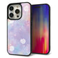 iPhone15 Pro 強化ガラス＆TPUスマホケース ガラプリ【KM883 シェル柄】
